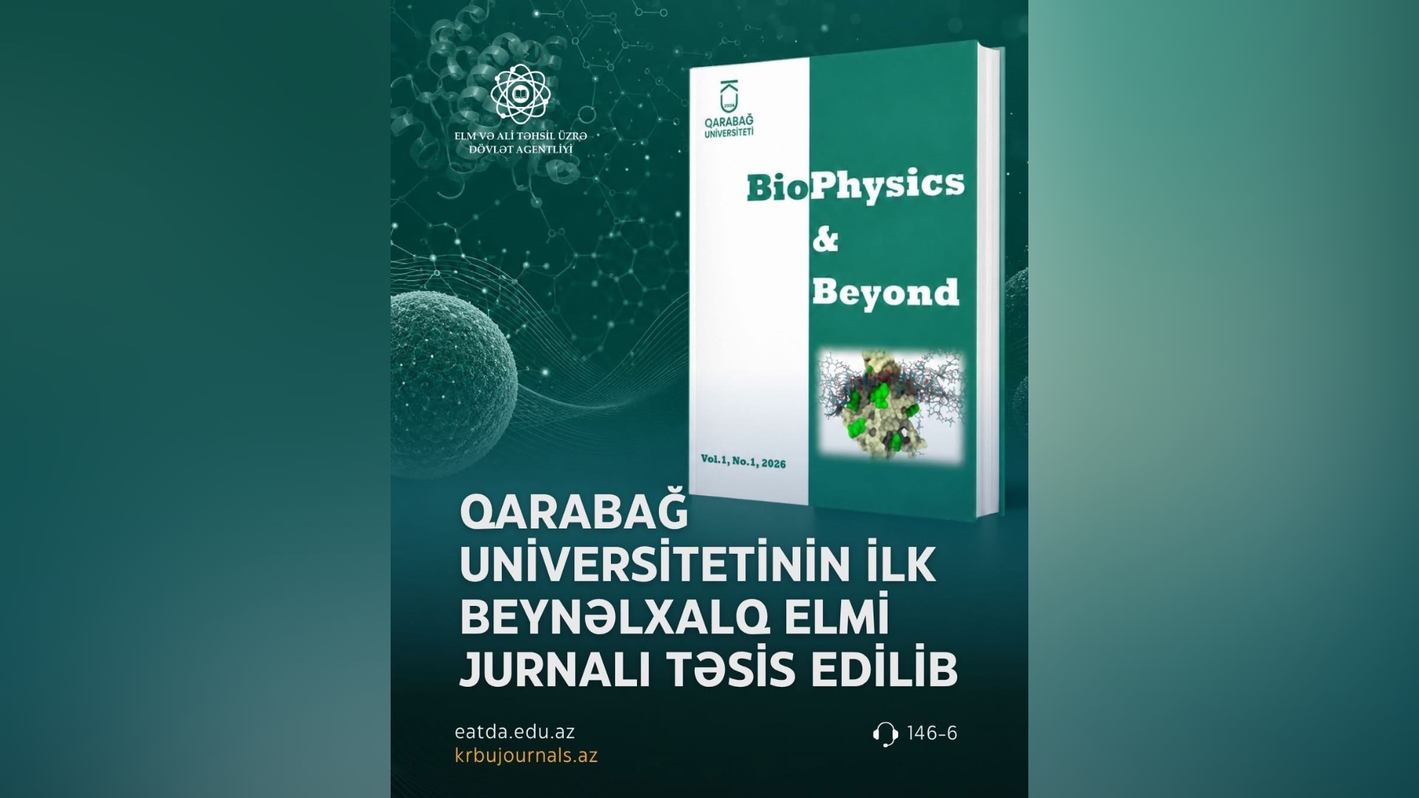 Qarabağ Universitetinin ilk beynəlxalq elmi jurnalı təsis edilib
