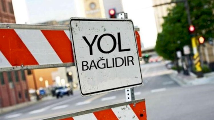 Qobustanda magistral yolda çökmə olub