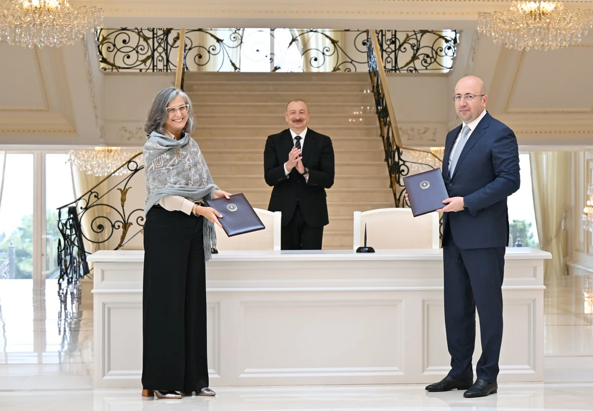 Azərbaycan və UN-Habitat WUF13 standartlarının gələcəkdə tətbiqi ilə bağlı Niyyət Məktubu imzalayıb