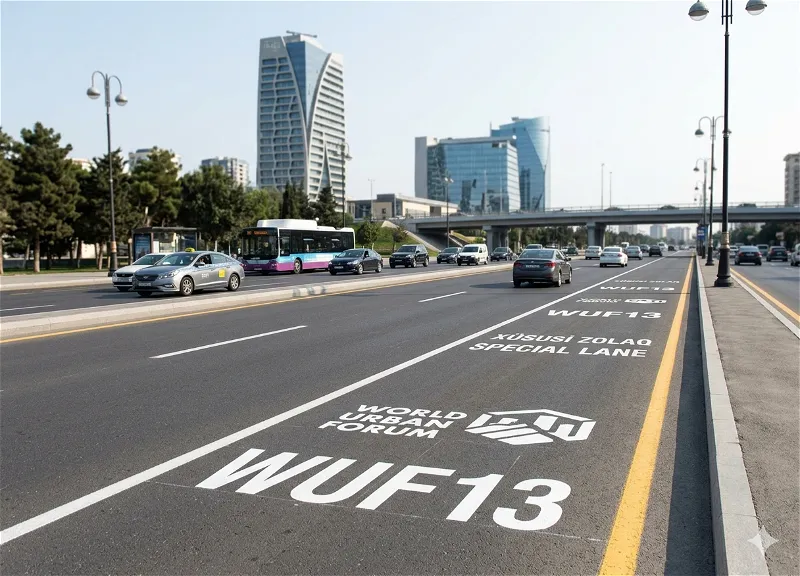 41,5 kilometrlik xüsusi hərəkət zolağı təşkil edilib