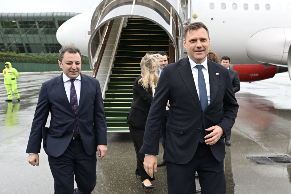 Slovakiya Baş nazirinin müavini Azərbaycana səfərə gəlib