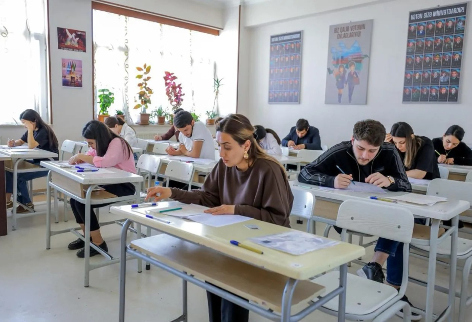 Magistraturaya qəbul imtahanı keçirilib