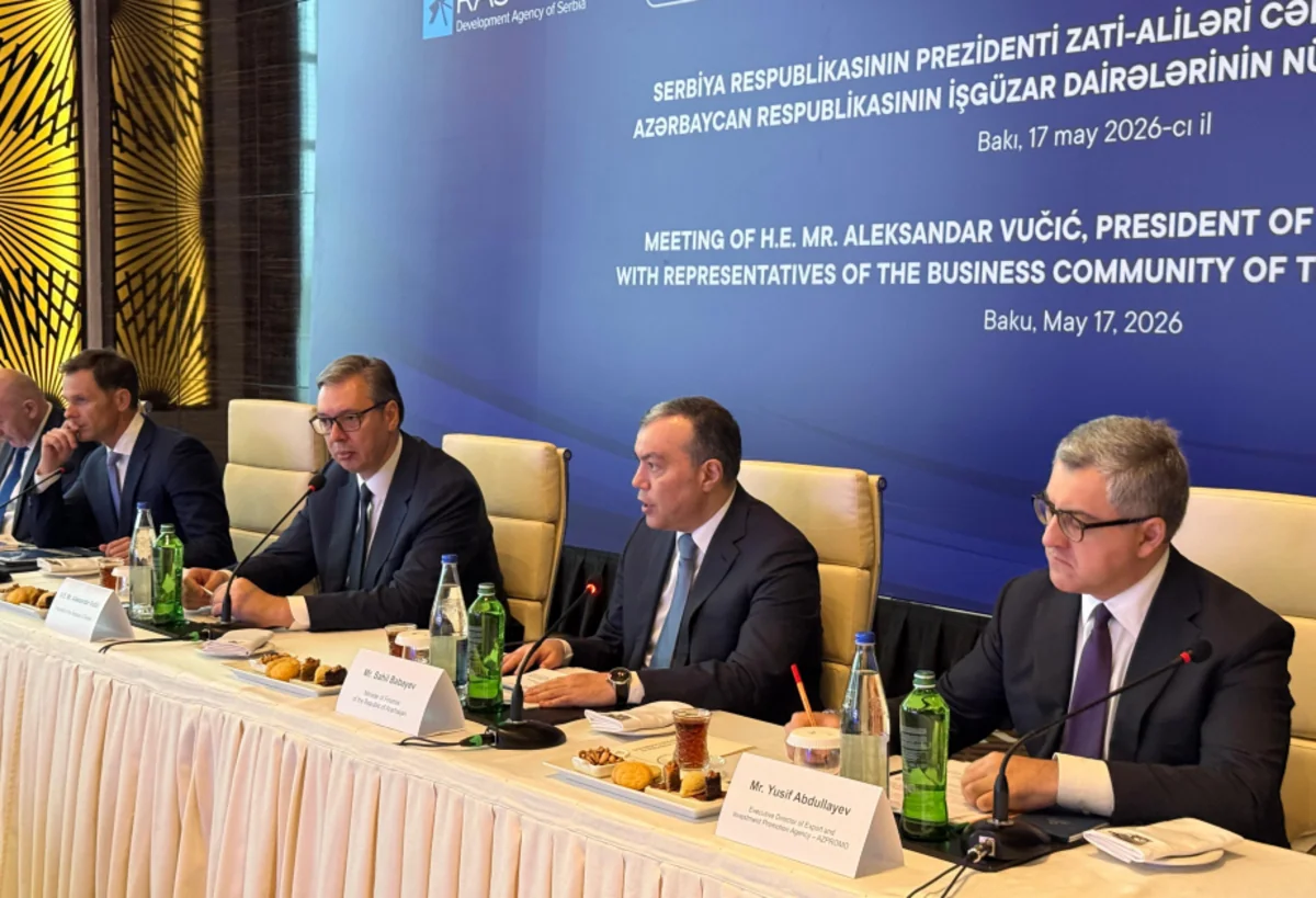 Azərbaycan şirkətlərinin Serbiyaya biznes missiyası təşkil olunacaq