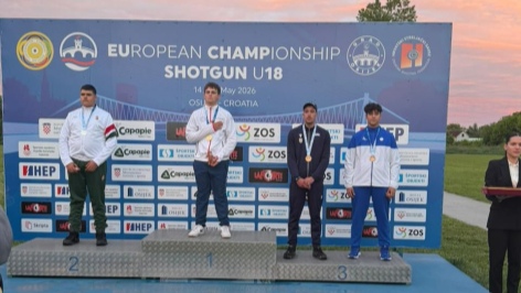 Azərbaycan atıcısı Avropa çempionatında bürünc medalını qazanıb