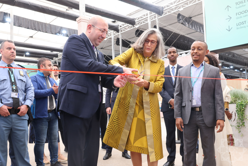 WUF13 “Urban Expo” sərgisinin açılışı olub