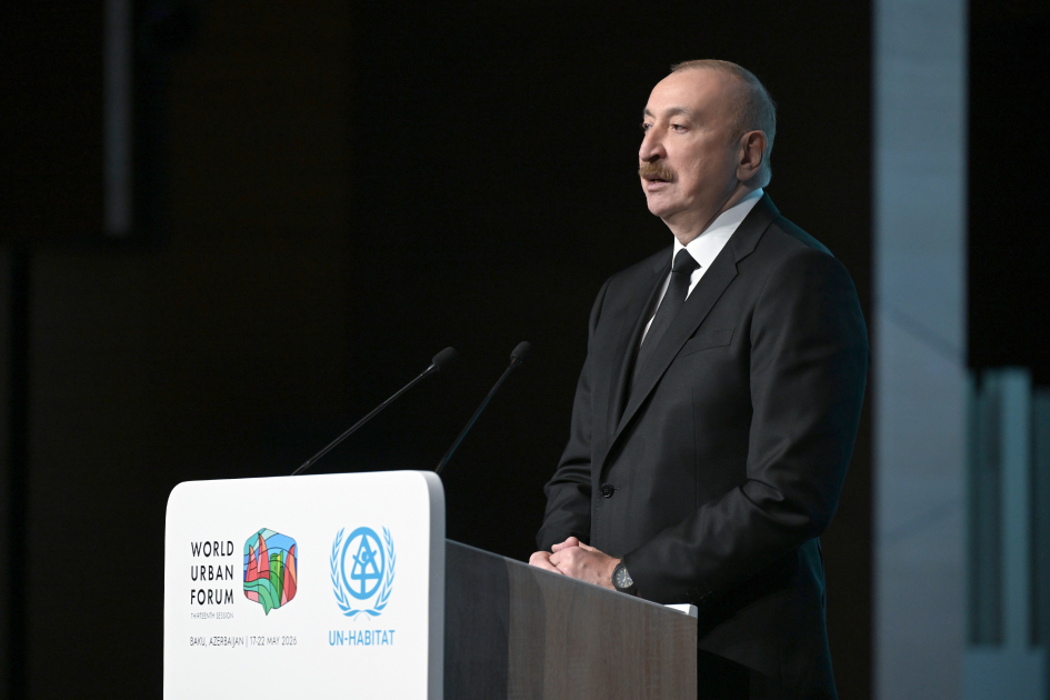 Prezident: WUF13-də 45 mindən çox şəxs qeydiyyatdan keçib