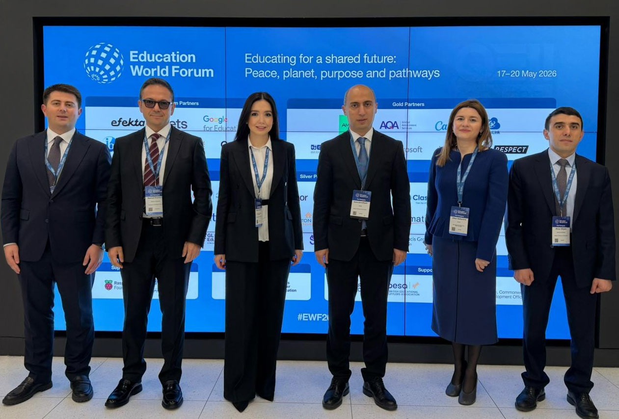 Elm və təhsil naziri Dünya Təhsil Forumunda iştirak edir
