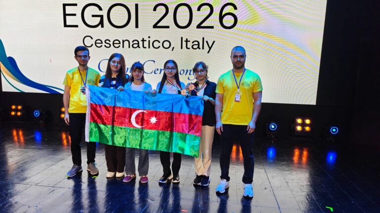 Məktəblilərimiz informatika olimpiadasında uğur qazanıblar
