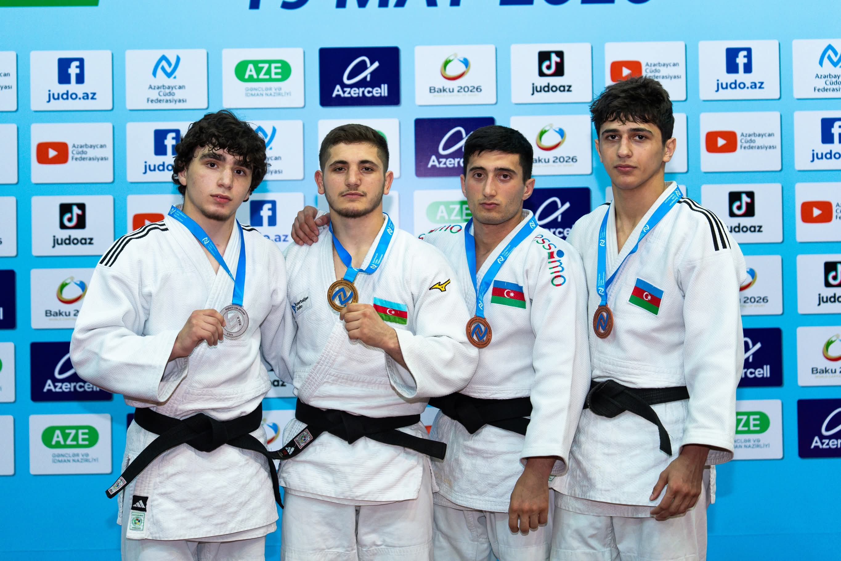 Cüdo liqasının II turu başa çatdı – 7 çəki dərəcəsində medalçılar bəlli oldu