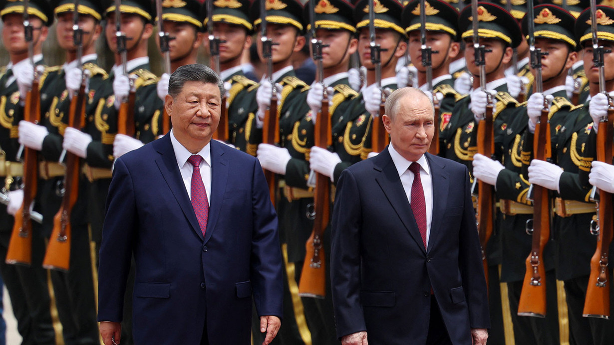Putin Pekində Si Cinpinlə danışıqlara başlayıb