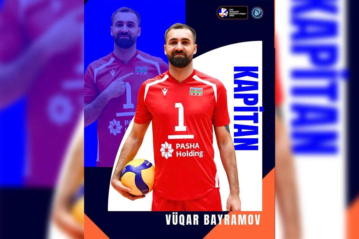 Voleybol üzrə Azərbaycan milli komandasının kapitanı bilindi