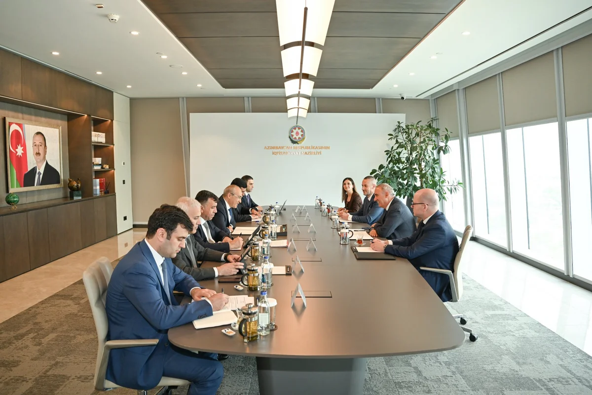 Mikayıl Cabbarov "Carlsberg Group"un  icraçı vitse-prezidenti ilə görüşüb
