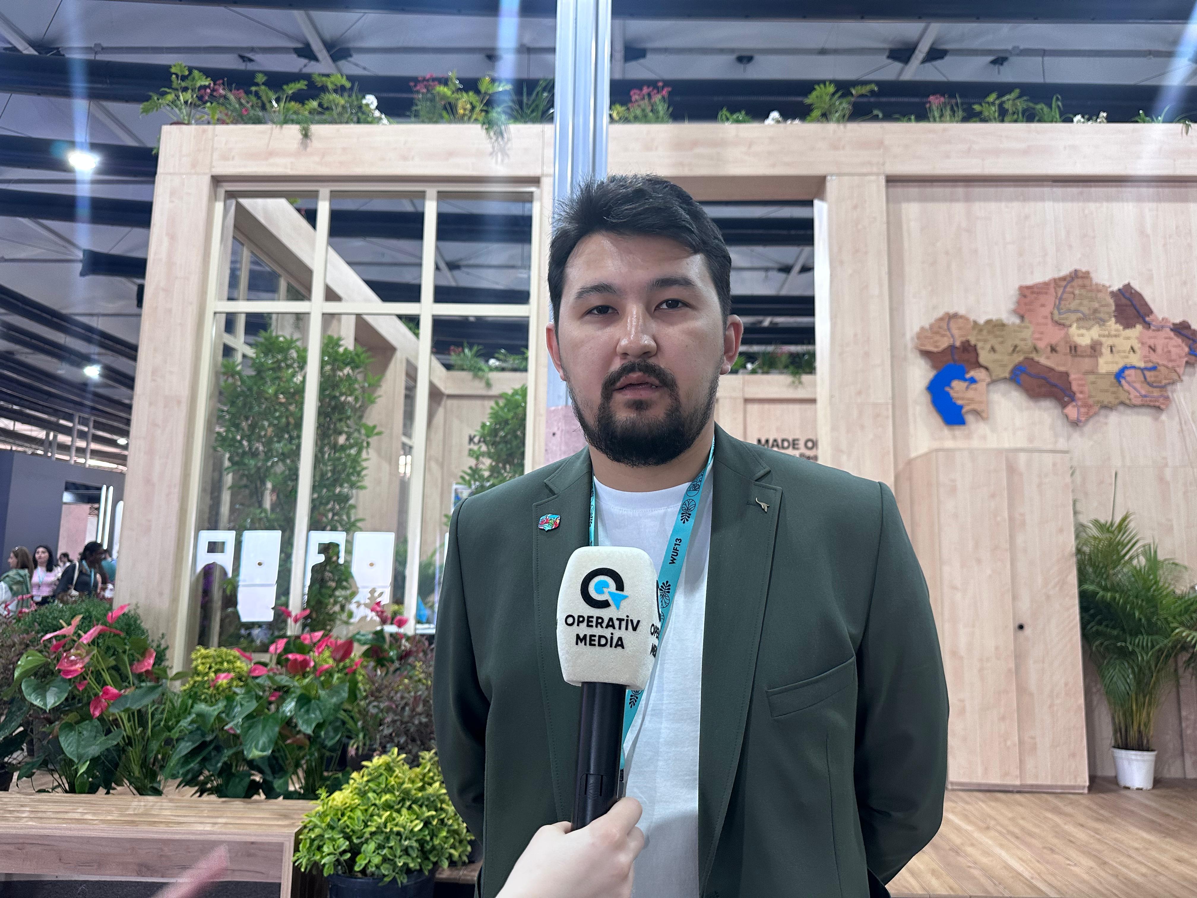 Qazaxıstanlı nümayəndə: "Bakıdakı forumda yeni tərəfdaşlar axtarırıq"