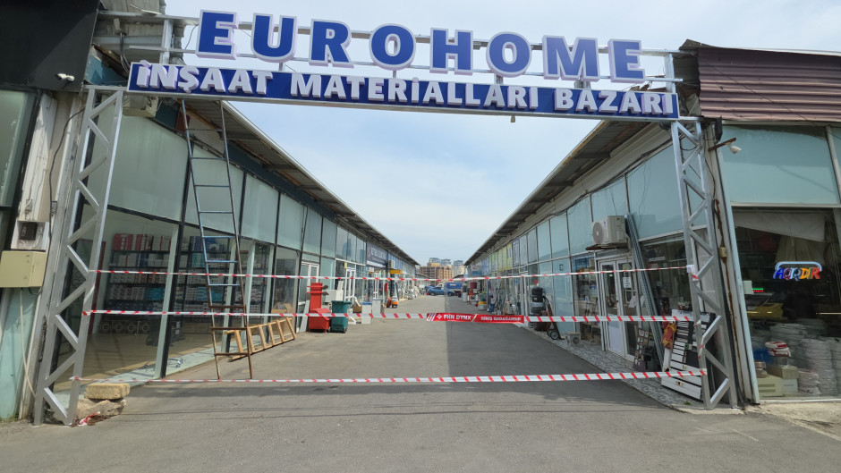  “Eurohome” tikinti materiallarının satışı bazarının fəaliyyətini dayandırılıb