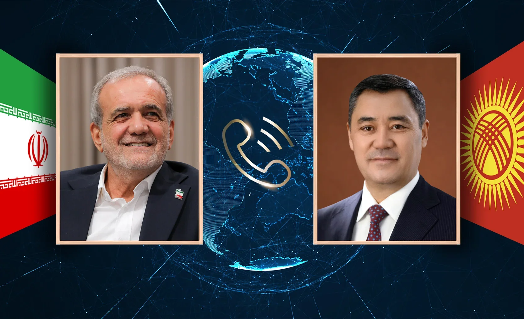 Qırğızıstan və İran prezidentləri arasında telefon danışığı olub