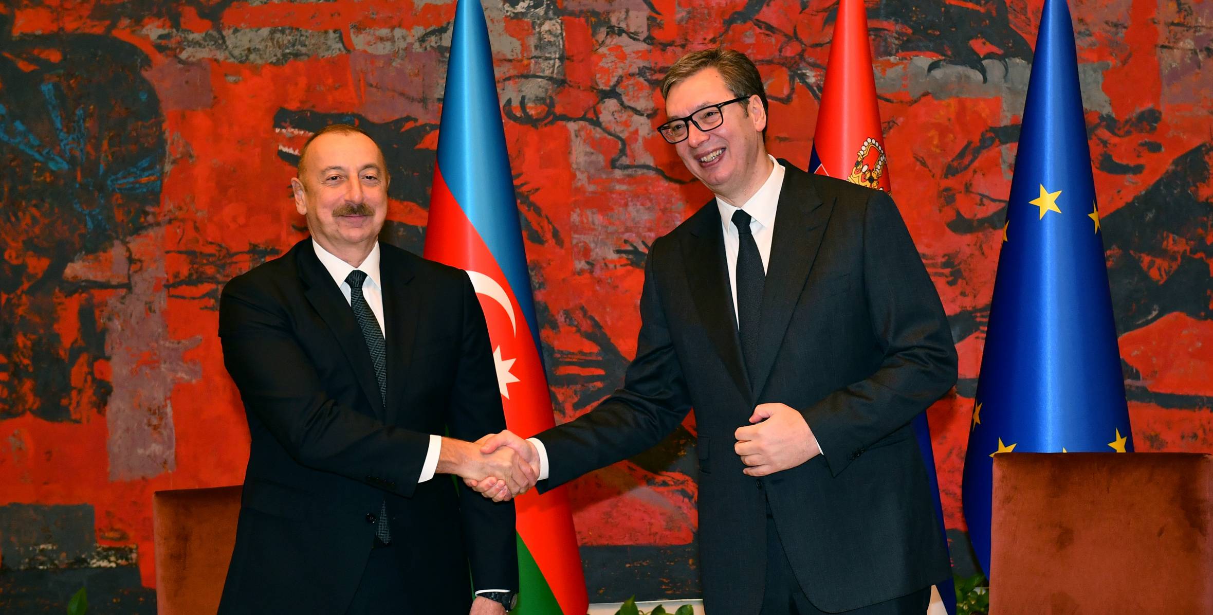 Aleksandar Vuçiç: Serbiya Azərbaycanın suverenliyinə və ərazi bütövlüyünə hörmət etməyə tam şəkildə sadiq qalır