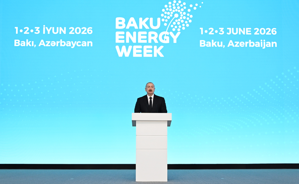 İlham Əliyev Bakı 31-ci “Baku Energy Forum”un rəsmi açılış mərasimində iştirak edir