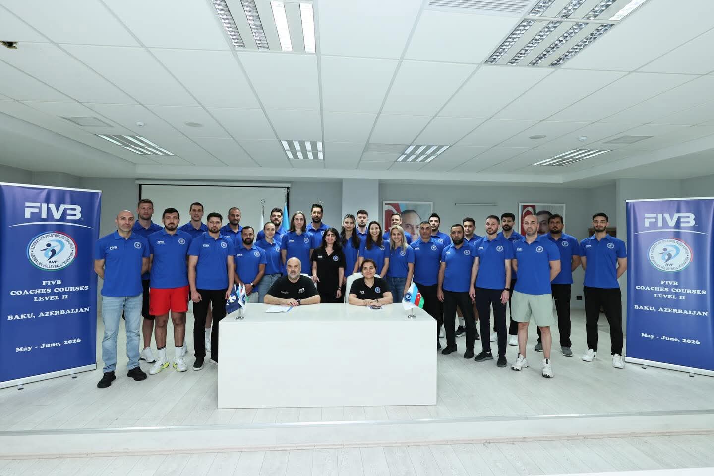 Bakıda FIVB-nin Level-2 məşqçi seminarının ikinci qrup üzrə təlimlərinə start verilib