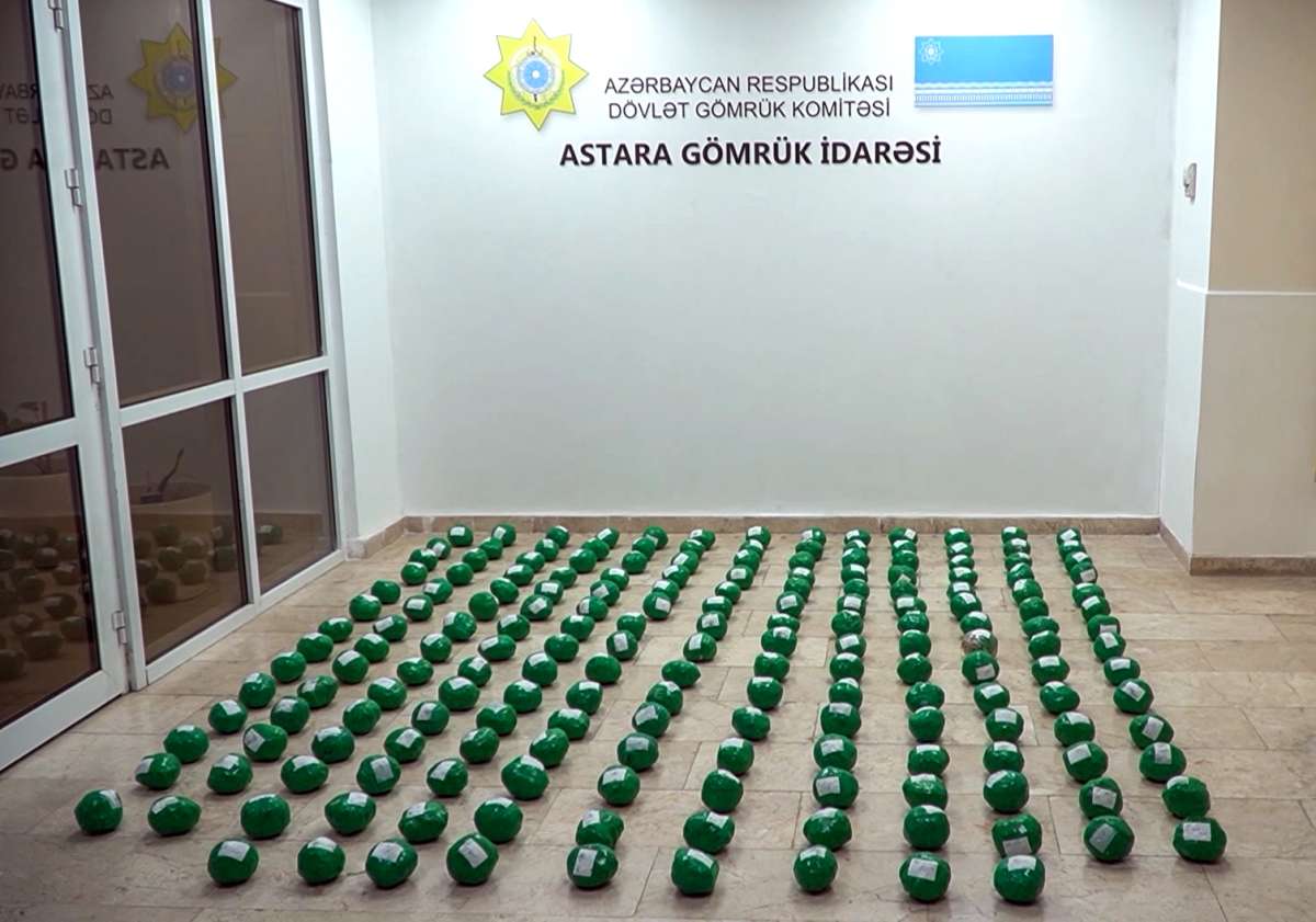 "Kahı" yükündə külli miqdarda narkotik vasitə aşkar edilib