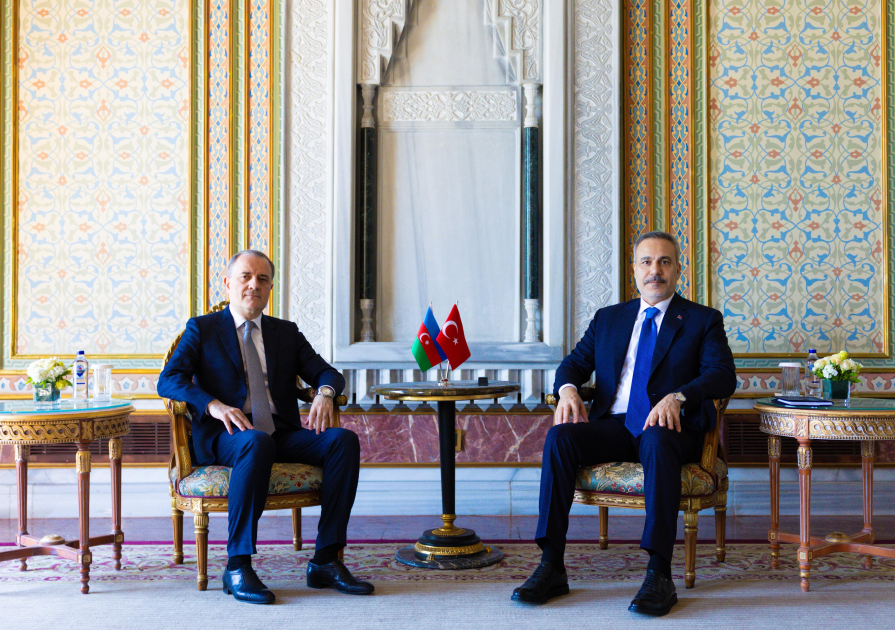 Ceyhun Bayramov və Hakan Fidan arasında görüş olub