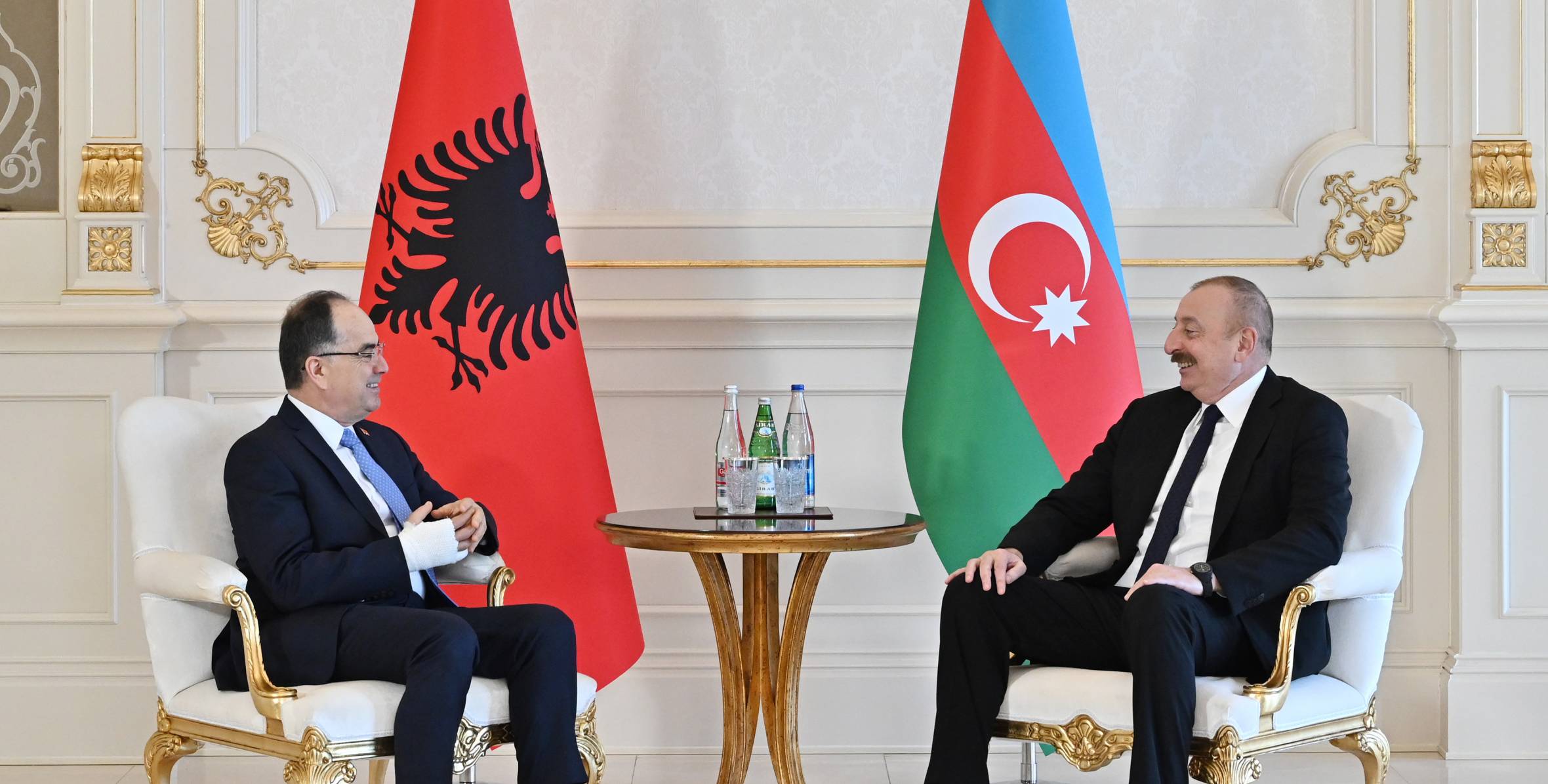 Albaniya Prezidenti İlham Əliyevi təbrik edib