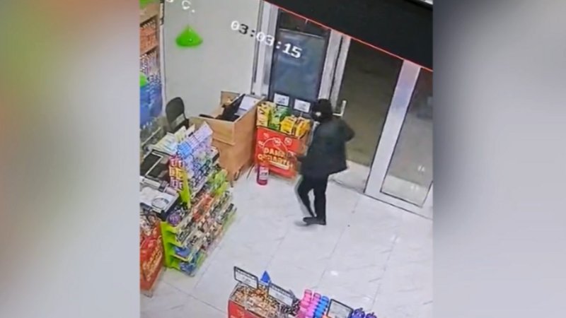 Goranboyda marketə basqın edən şəxs saxlanılıb