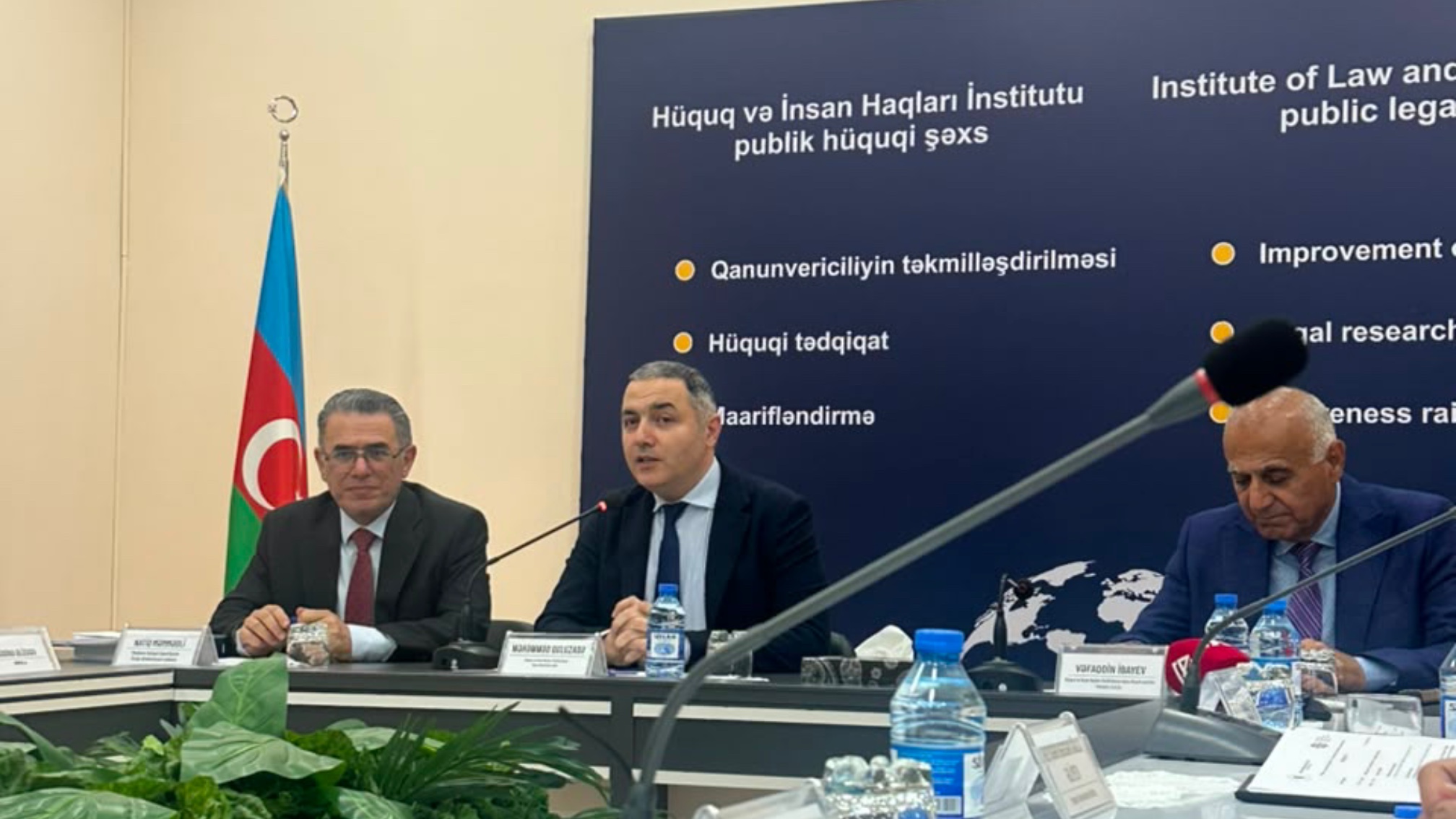 Media nümayəndələri üçün insan hüquqlarının qorunmasına dair maarifləndirici sessiya keçirilib