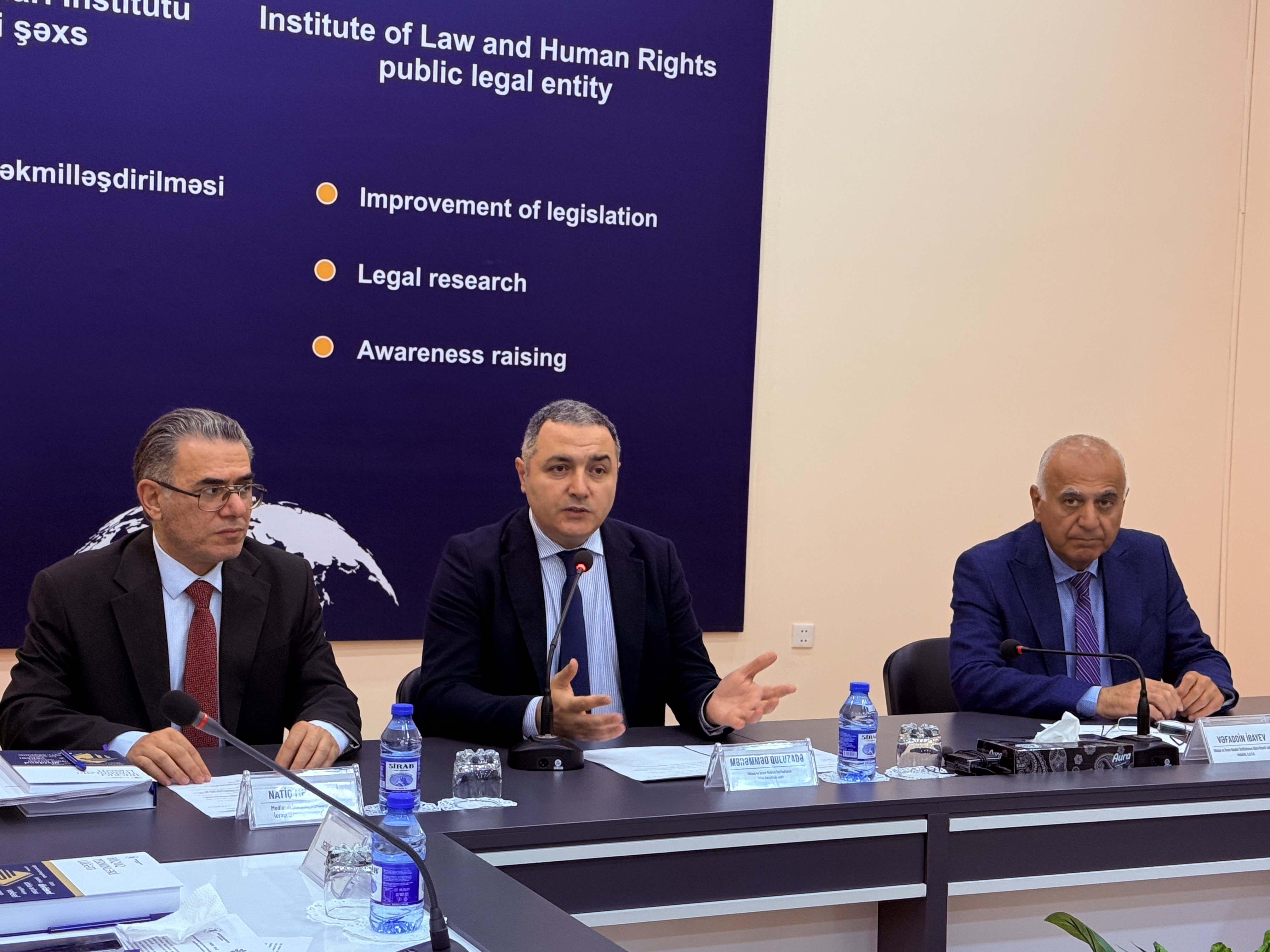 Media nümayəndələri üçün insan hüquqlarının qorunmasına dair maarifləndirici sessiya keçirilib