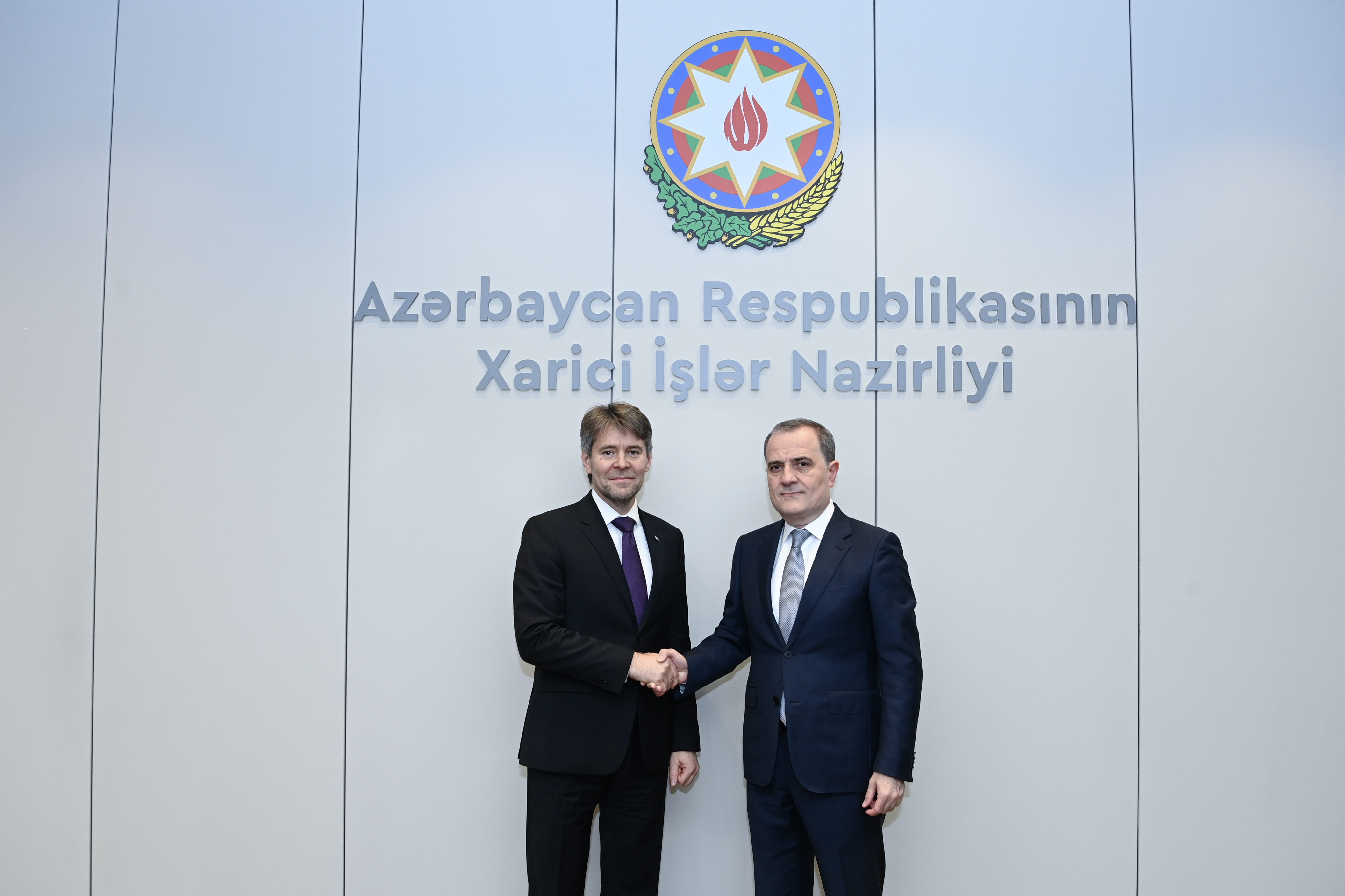 Ceyhun Bayramov Slovakiya Xarici və Avropa İşləri Nazirliyinin dövlət katibini qəbul edib