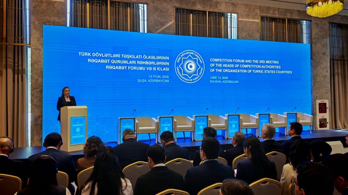 Şuşada Türk Dövlətləri Təşkilatı Ölkələrinin Rəqabət Forumu işə başlayıb