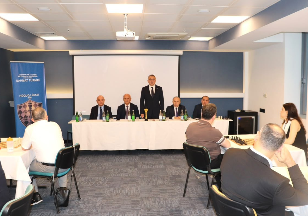 Hüquq qurumları arasında ilk dəfə “Hüquq Liqası 2026” şahmat turniri keçirilib