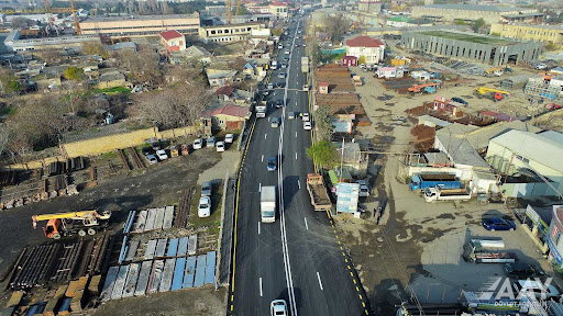 Mehdiabad-Baksol-Ziya Bünyadov prospekti avtomobil yolu 8 Noyabr prospekti ilə birləşəcək