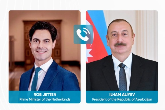 İlham Əliyev və Niderlandın Baş naziri arasında telefon danışığı olub
