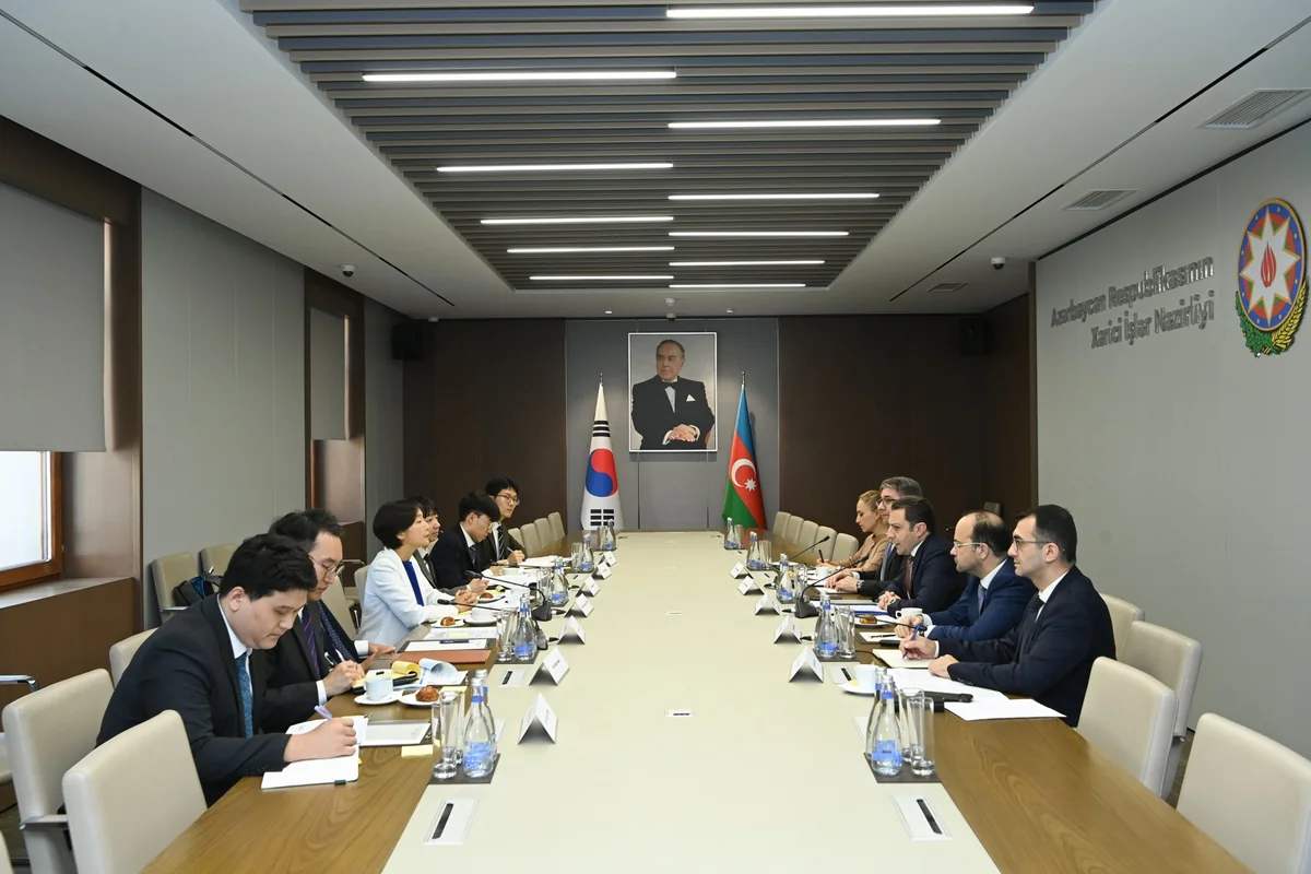Azərbaycan və Cənubi Koreya arasında siyasi məsləhətləşmələrin növbəti raundu keçirilib