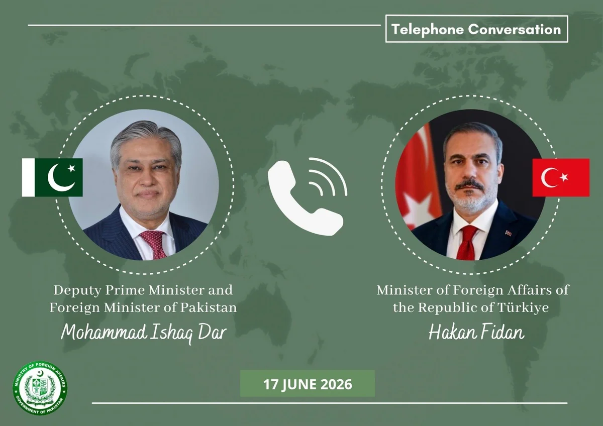 Hakan Fidan və İshaq Dar arasında telefon danışığı olub