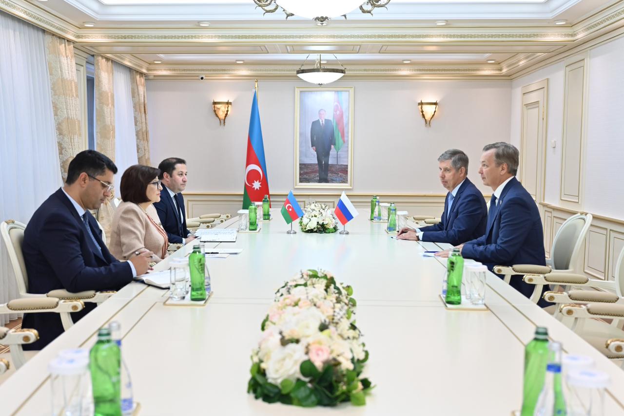 Azərbaycan və Rusiya parlamentləri arasında əməkdaşlıq məsələləri nəzərdən keçirilib