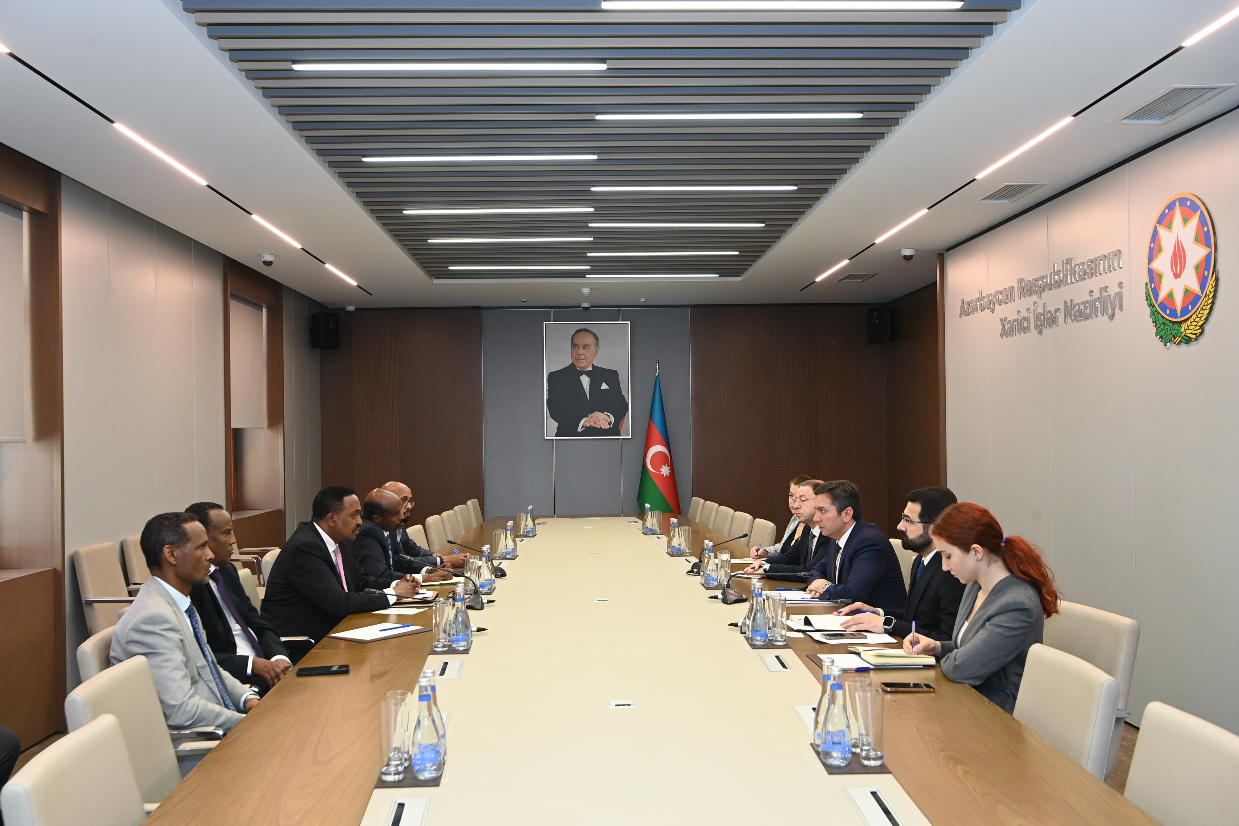 Yalçın Rəfiyev Hökumətlərarası İnkişaf Təşkilatının icraçı direktoru ilə görüşüb