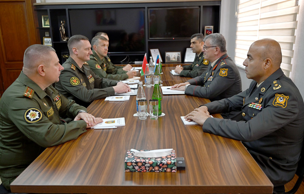Azərbaycan və Belarus nümayəndələrinin işçi görüşü baş tutub