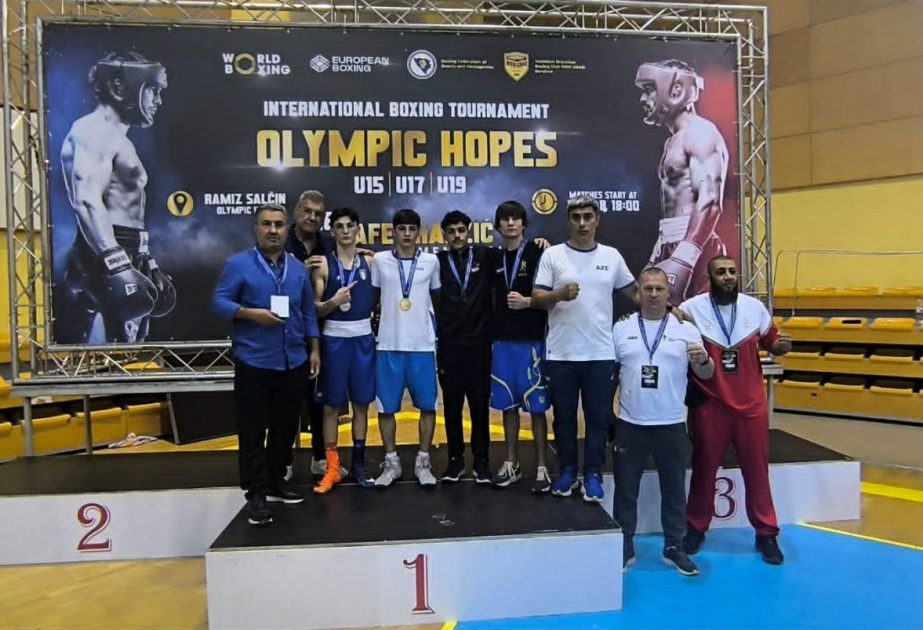 Azərbaycan boksçuları Olimpiya ümidləri turnirində 12 medal qazanıblar