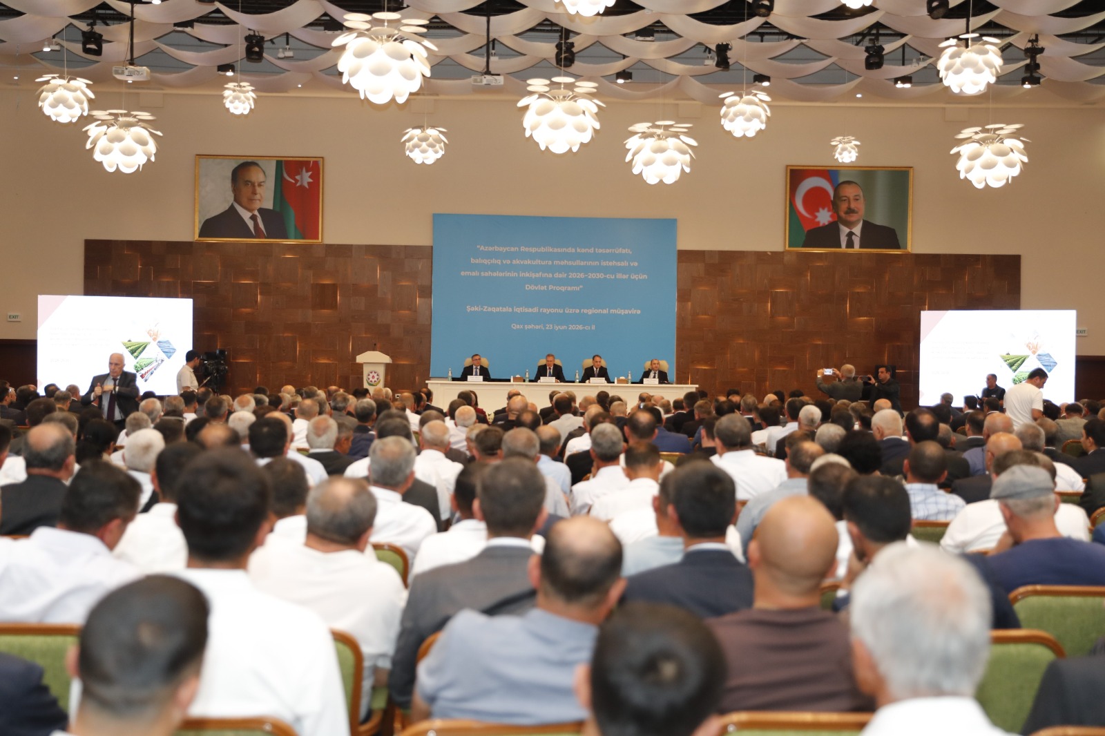 Qaxda aqrar sahədə yeni Dövlət Proqramının müzakirəsi ilə bağlı regional müşavirə keçirilib