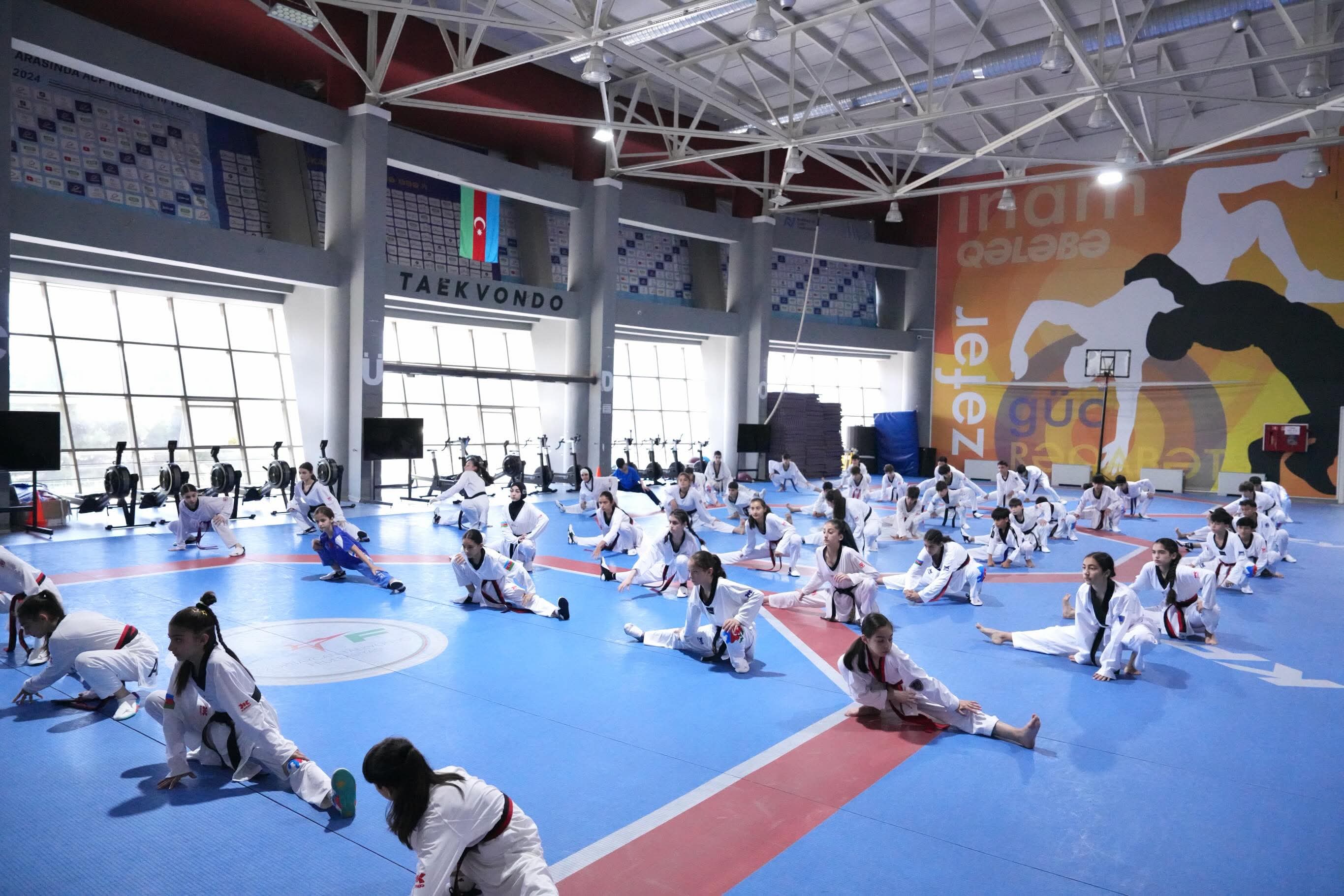 Taekvondo üzrə yeniyetmələr arasında milli komandaya seçim mərhələsi keçirildi