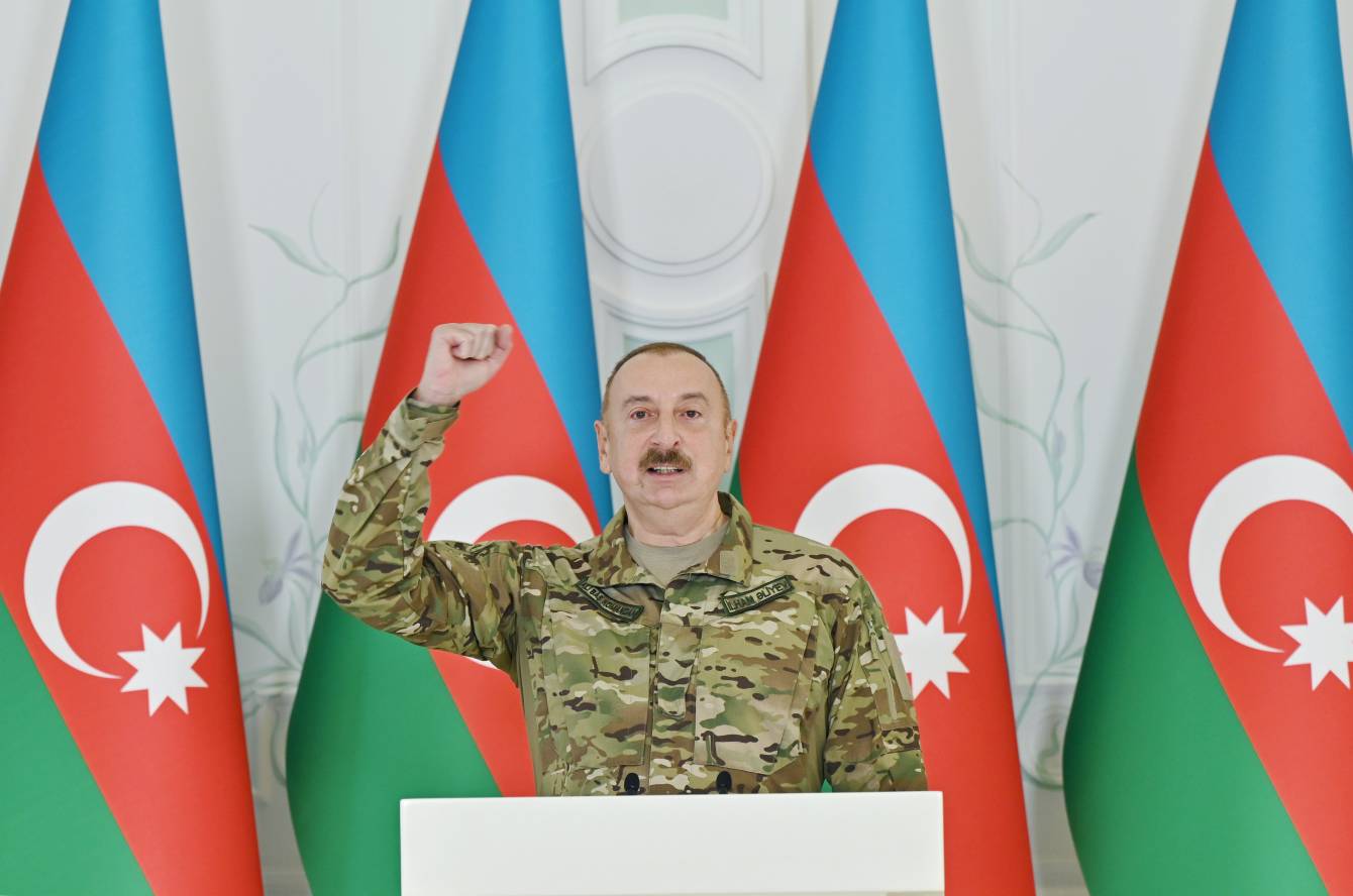 Prezidentin sosial media hesablarında Azərbaycan Ordusu ilə bağlı videoçarx paylaşılıb