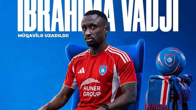 "Turan Tovuz" İbrahima Vadji ilə müqavilə yenilədi