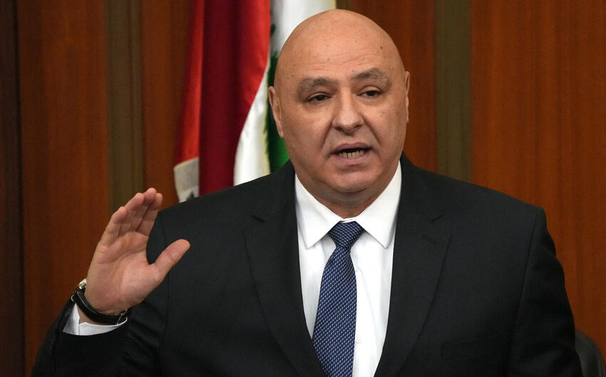 Livan Prezidenti: İsrail sərhəddə ordumuzun yerləşdirilməsinə mane olmamalıdır