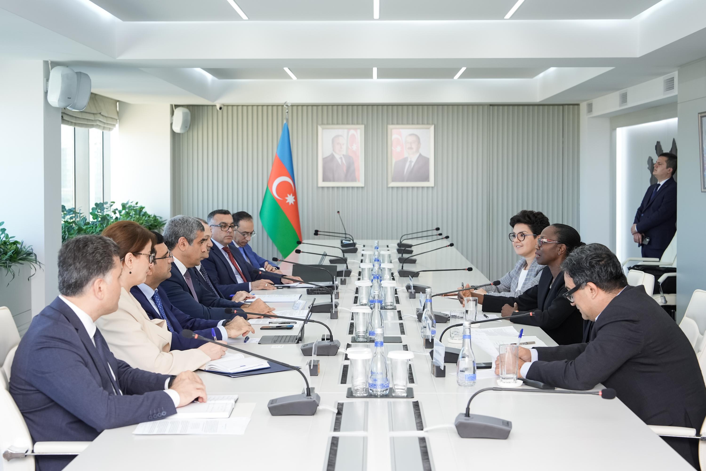 ƏƏSMN və Dünya Bankı gələcək əməkdaşlığı müzakirə edib