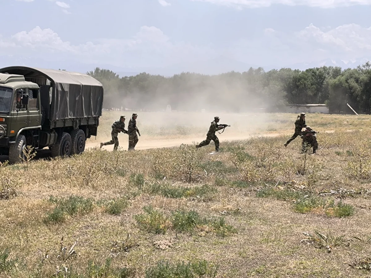 Türkiyə və Qırğızıstan hərbçilərinin birgə təlimi keçirilib