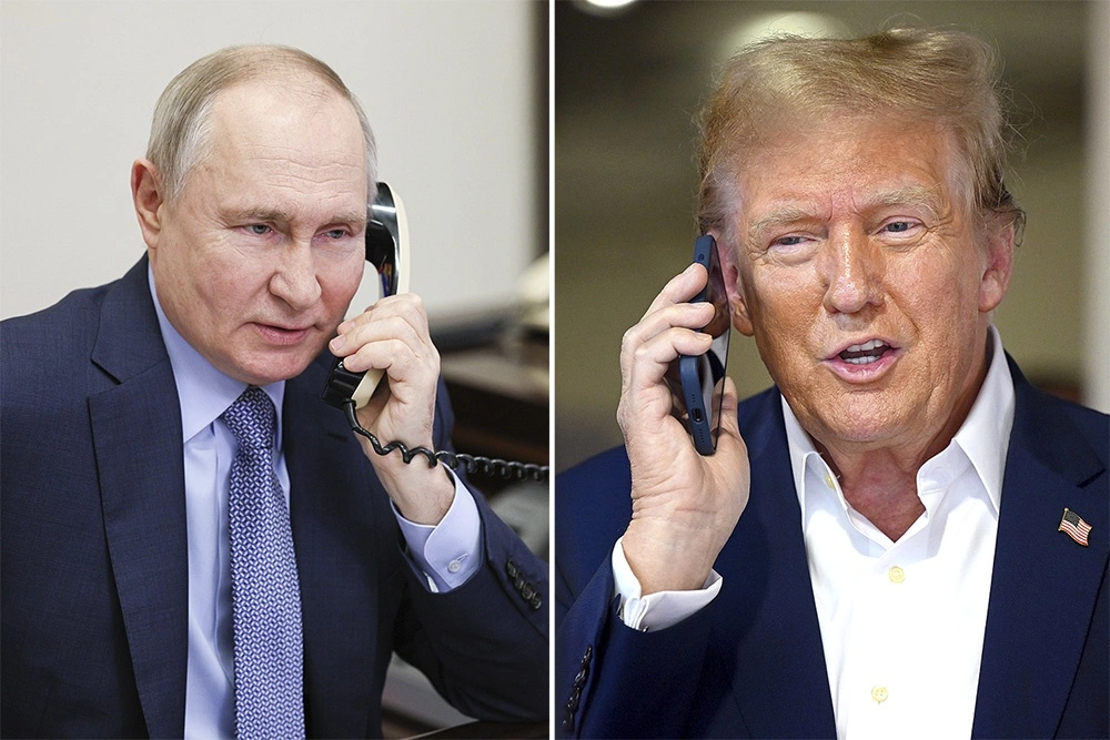 Vladimir Putin və Donald Tramp arasında telefon danışığı olub