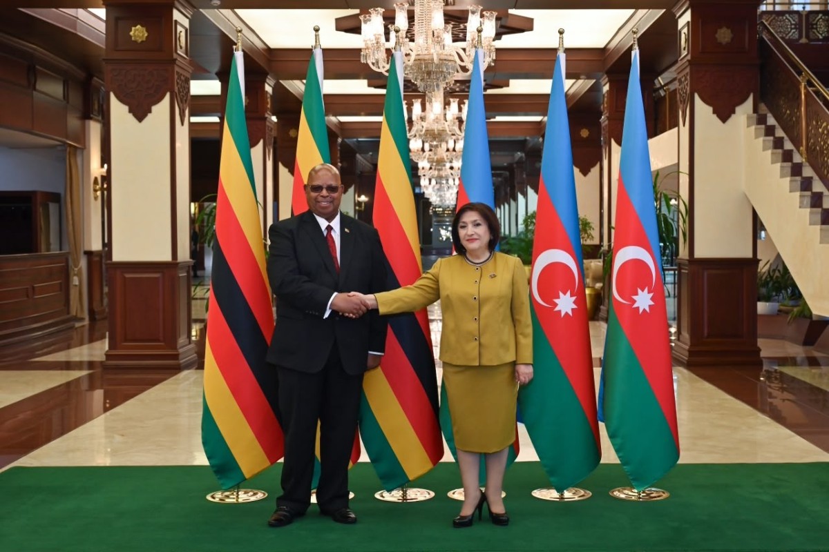 Sahibə Qafarova Zimbabve Milli Assambleyasının sədri ilə görüşüb