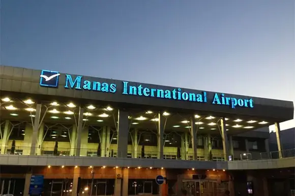 Manas hava limanı müvəqqəti bağlanıb