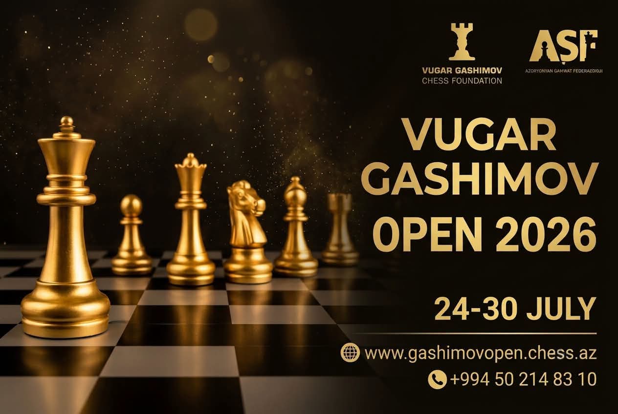 Bakıda Vüqar Həşimovun xatirəsinə həsr olunan beynəlxalq şahmat turniri keçiriləcək